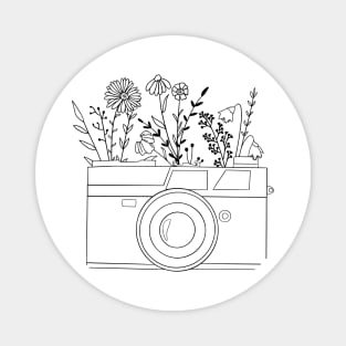 Wildflowers Camera Magnet